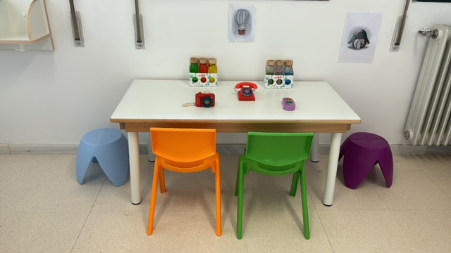 teléfonos y botellas de la calma